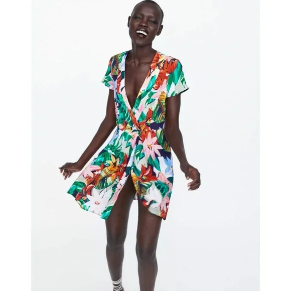 Zara one piece clearance dress